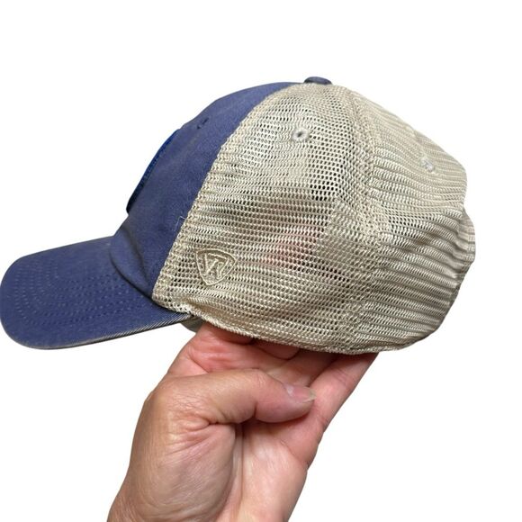 Top of the World NCAA Duke Blue Devils "Bench Burning Durham" Mesh Cap Hat - Picture 2 of 5